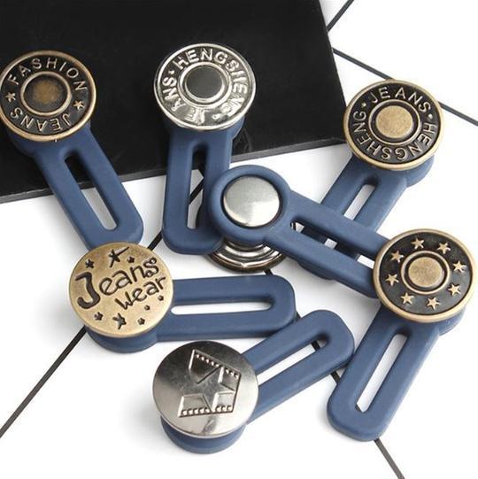Bouton de Jean Rétractable (10 Pcs)